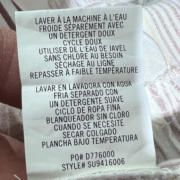 O’NEILL mauve & ivory floral striped Angie V-Neck Maxi Dress x-small - Picture 13 of 13